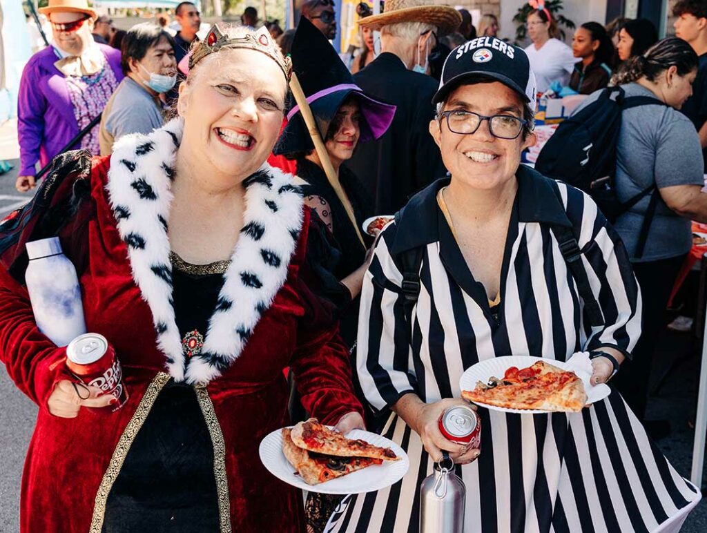 Friends at ICAN Halloween Festival