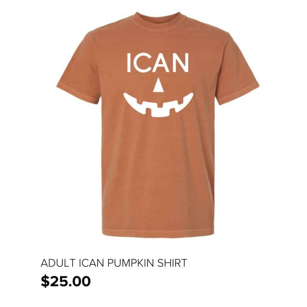 Adult Pumpkin shirt