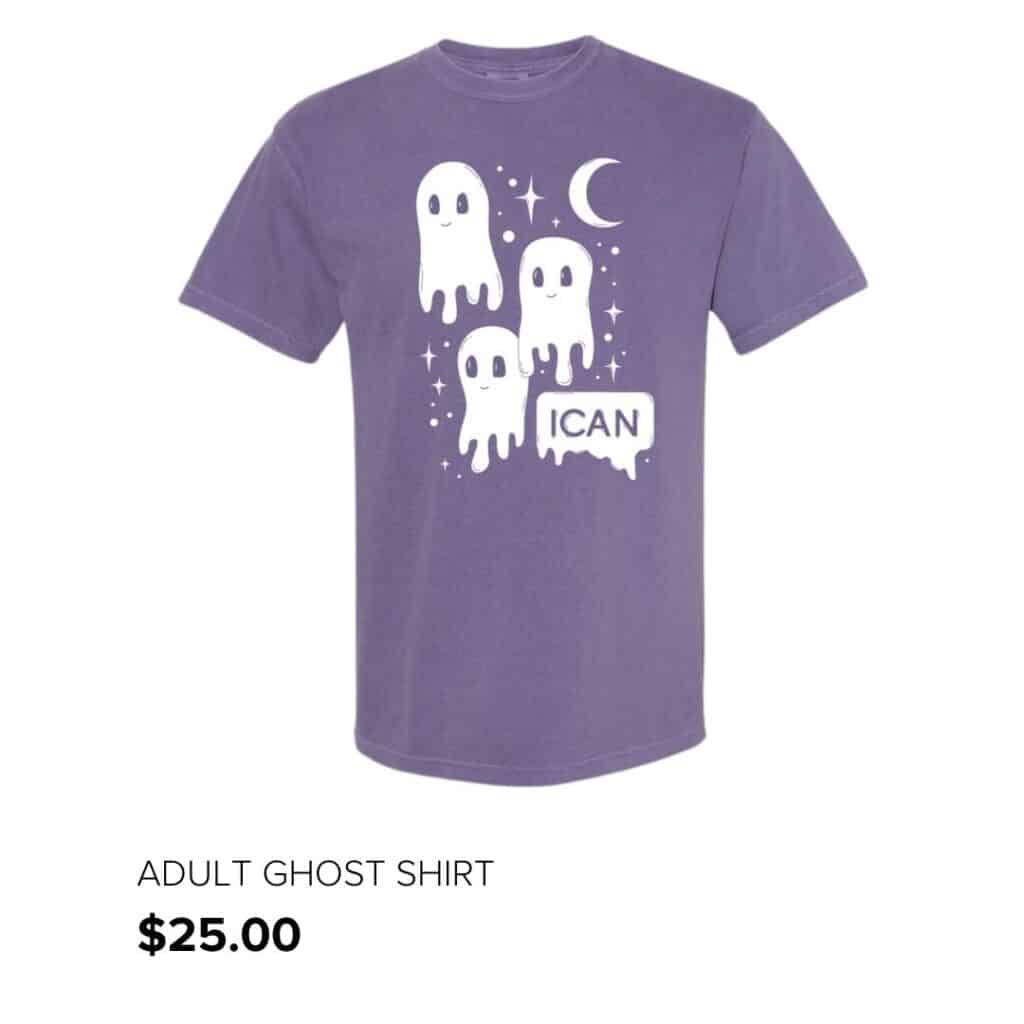 Adult Ghost shirt