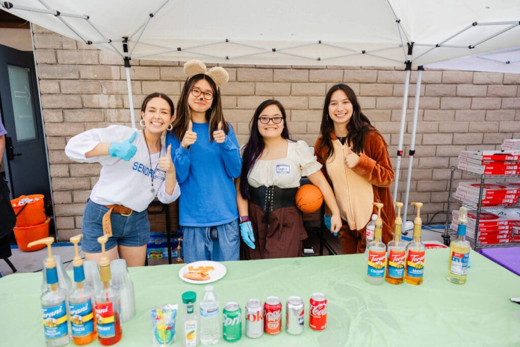 Attendees and volunteers at ICAN Halloween Fest 2024