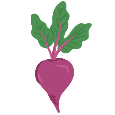 beet with greens